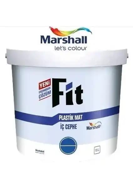 Marshall Fit Plastik İç Cephe Boyası 20 kg: Yüksek Kapama Gücü ve Ekonomik Çözüm