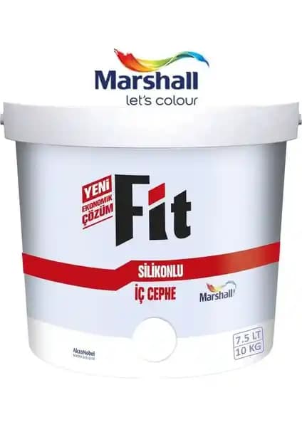 Marshall Fit Silikonlu İç Cephe Duvar Boyası Özellikleri ve Kullanım Avantajları