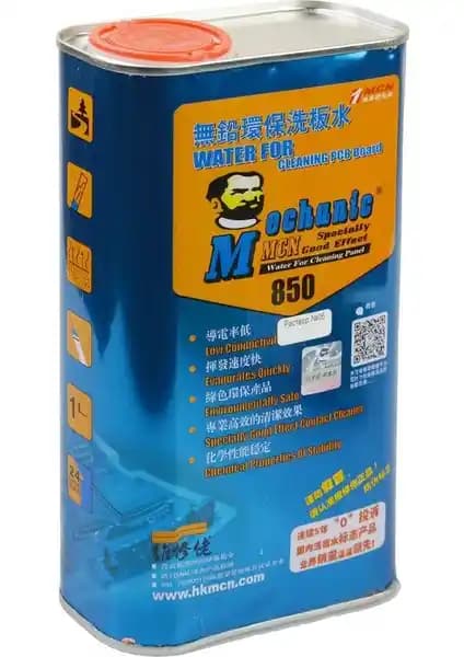 Mechanic MCN 850 PCB Flux Temizleyici: Güçlü ve Güvenilir Elektronik Devre Temizleme Çözümü