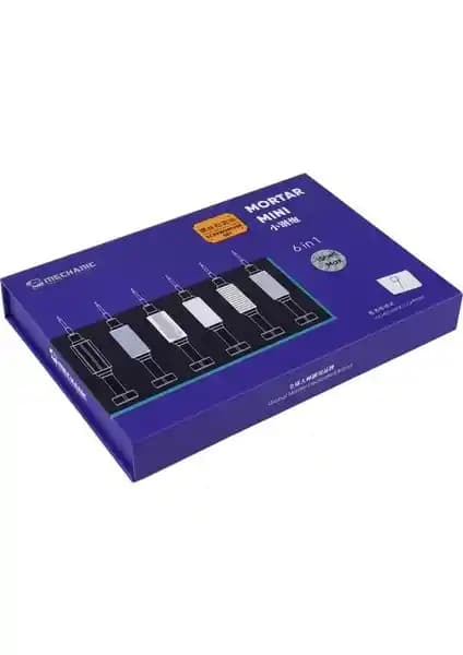 Mechanic Mortar Mini 6'lı Tornavida Takımı: Çok Yönlü ve Dayanıklı El Aleti Çözümü