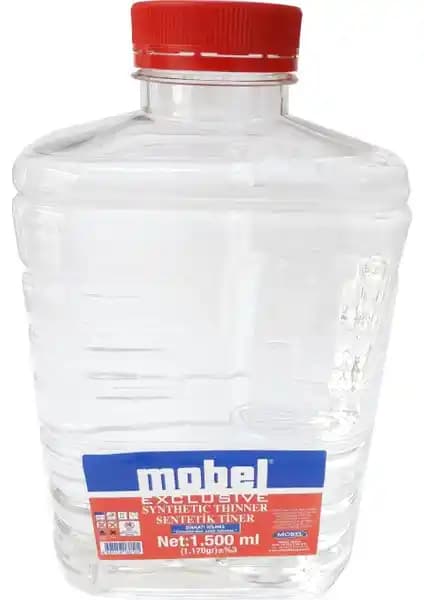 Mobel Sentetik Tiner 1500 Ml: Yüksek Performanslı Çok Yönlü Çözücü
