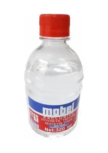 Mobel Tiner 250ML Yüksek Kalite Sentetik Tiner Yüzey Temizleme ve Boya İnceltme