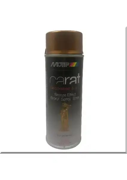 Motip Carat Parlak Bronz Altın Boya 400 ml RAL 95571 ile Metalik Yüzeylere Şıklık Katın