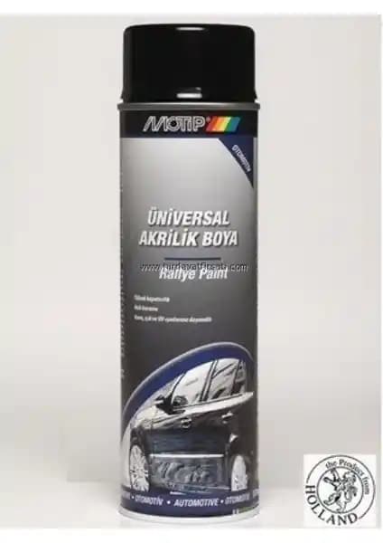 Motip Isıya Dayanıklı Sprey Boya 400 ml Siyah Yüksek Sıcaklık Dayanımıyla Güçlü Koruma