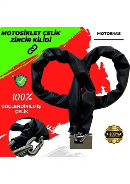 Motobros MT-458 Motosiklet Kilidi: Güçlü ve Güvenilir Güvenlik Çözümü