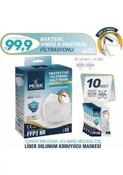 Musk FFP3 Maske N99 Güvenli Koruma ve Konfor Sunan Yüksek Kaliteli Maske