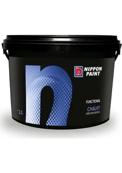 Nippon Paint Chalky Kara Tahta Boyası Siyah 2,5 lt - İç Mekanlarda Yaratıcı ve Fonksiyonel Dekorasyon