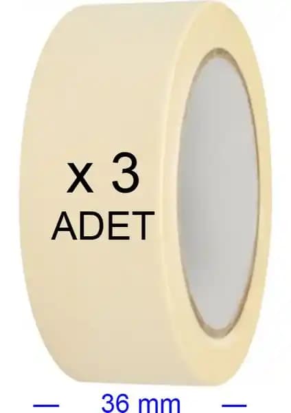 Nistabolje 3 Adet Yüksek Kaliteli Çok Yönlü Kağıt Bantları Endüstriyel ve Ev Kullanımı İçin