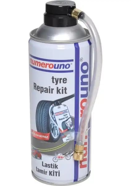 Numerouno Lastik Tamir Kiti 400 ml: Hızlı ve Güvenilir Lastik Tamir Çözümü