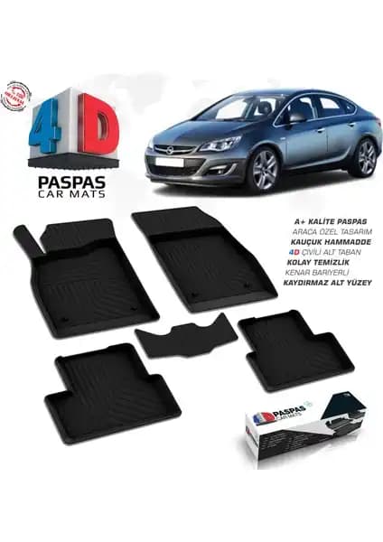 Opel Astra J 4D Havuzlu Paspaslar Kalite ve Fonksiyonellik Sunar