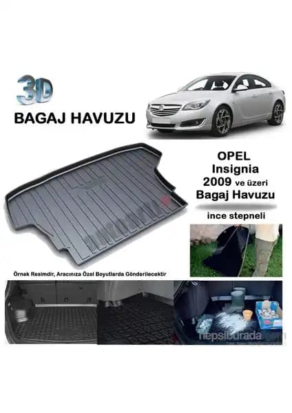 Opel Insignia İçin Özel Tasarlanmış Bagaj Havuzu Koruma ve Düzenleme Çözümü