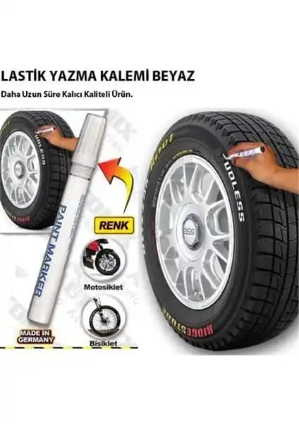 Oto Lastik Yazma Kalemi Beyaz Renk: Kalıcılık ve Kullanım Kolaylığı Sunan Pratik Çözüm