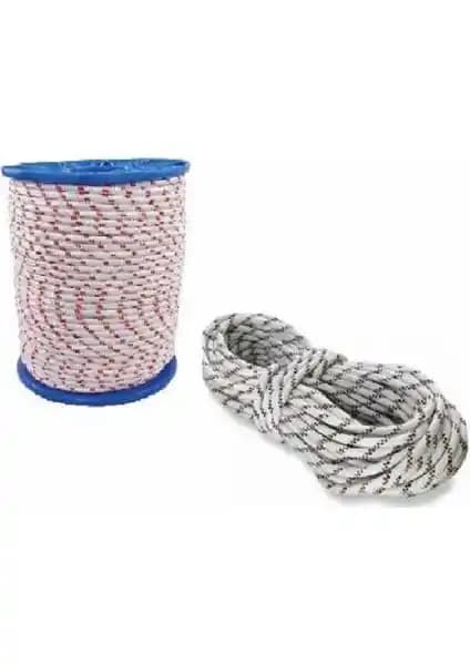 Özkul Iskota Halat Polyester 6mm 1.kalite Gemici Salıncağı İpi Güçlü ve Dayanıklı