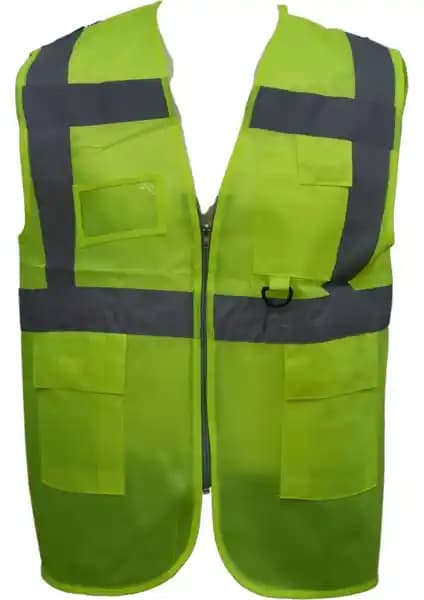 Palmiye Reflektörlü Mühendis Yeleği Güvenlik ve Konfor Sağlayan Profesyonel Giysi