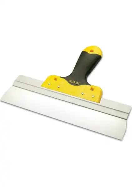 Paslanmaz Çelik Eğri Saplı İspatula 20 cm - Dayanıklı ve Çok Yönlü Kullanım İçin