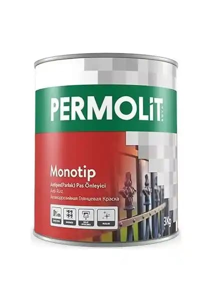 Permolit Monotip Antipas Parlak Metal Boyası: Pas Önleyici ve Dayanıklı Metal Kaplama Çözümü