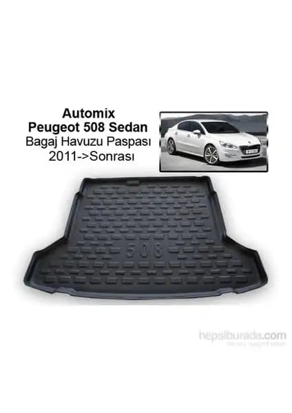 Peugeot 508 Sedan için Automix Bagaj Havuzu: Dayanıklı ve Tam Uyum Sağlayan Koruma Çözümü