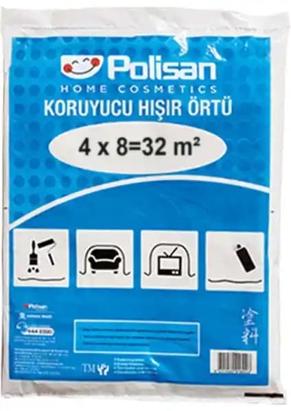 Polisan Koruyucu Hışır Örtü: Çok Amaçlı Güvenlik ve Koruma Çözümü 32 Metrekarelik Yüzey Kaplama
