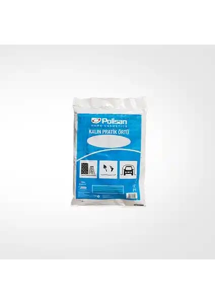 Polisan Koruyucu Kalın Pratik Örtü 50 M² Dayanıklı Çok Amaçlı Koruma Çözümü