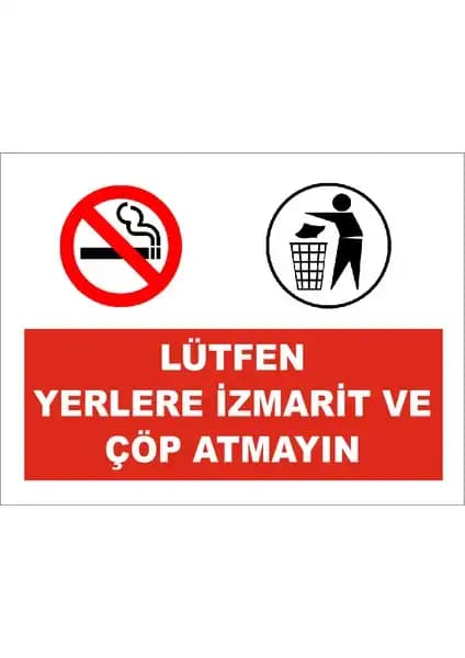 Reklam Levhası: Çevre Temizliği ve Toplum Sağlığı İçin Etkili Uyarı Çözümü