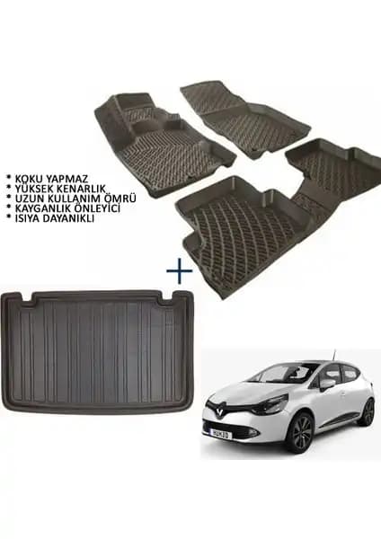 Renault Clio 4 HB İç ve Bagaj Koruma Seti Detaylı İnceleme ve Özellikleri