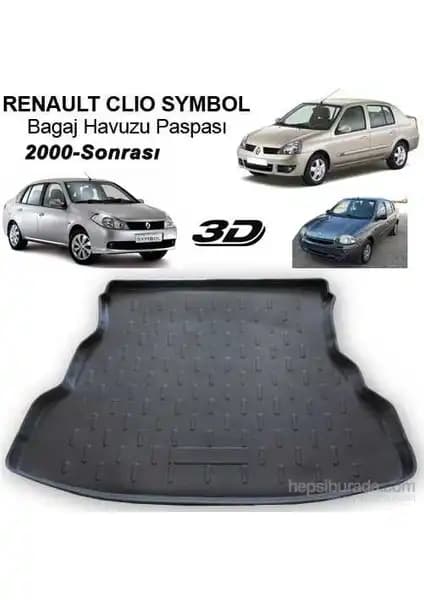 Renault Clio Symbol İçin 2008 Sonrası Uyumlu Bagaj Havuzu Paspası Özellikleri ve Avantajları