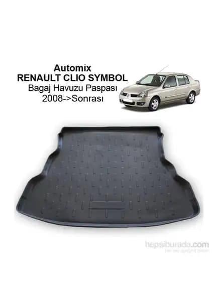 Renault Clio Symbol İçin Özel Bagaj Havuzu: Dayanıklı ve Uyumu Yüksek Çözüm