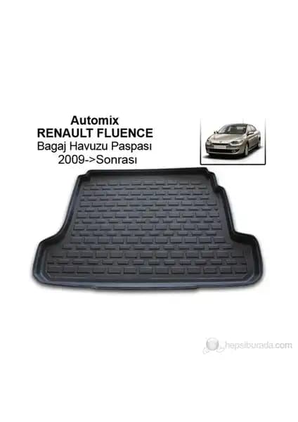 Renault Fluence 2009 ve Sonrası İçin Dayanıklı ve Estetik Bagaj Havuzu Paspası