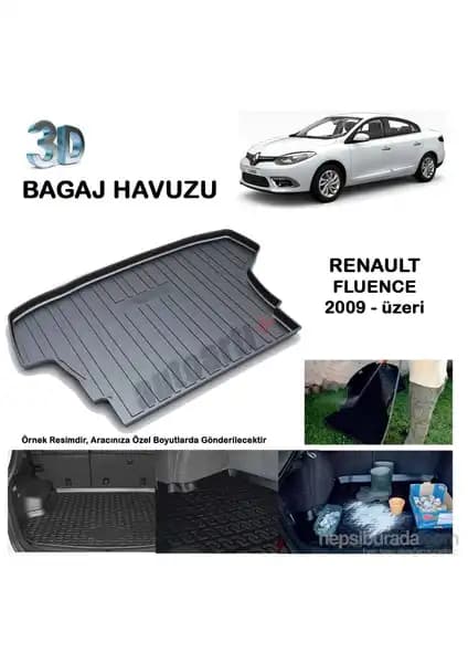 Renault Fluence İçin Dayanıklı ve Pratik Bagaj Havuzu Çözümü