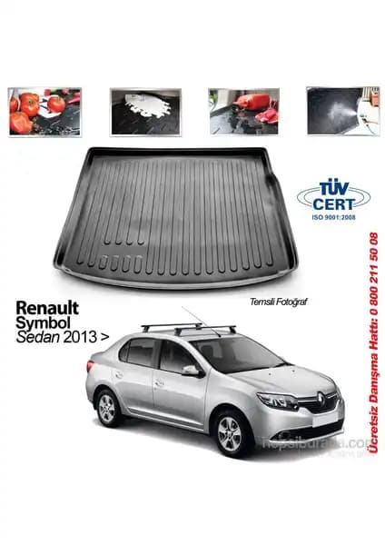 Renault Symbol 2013 Sonrası İçin Dayanıklı ve Estetik Bagaj Havuzu Ürünü