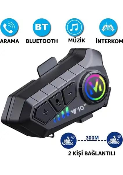 Robeve Y10-2X Bluetooth Kask Interkom ile Güvenli ve Konforlu Motosiklet Sürüşü İçin En İyi Çözüm