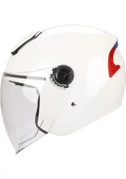 RSV 618 Açık Motosiklet Kaskı Güvenlik ve Konfor Sunan Hafif Tasarım