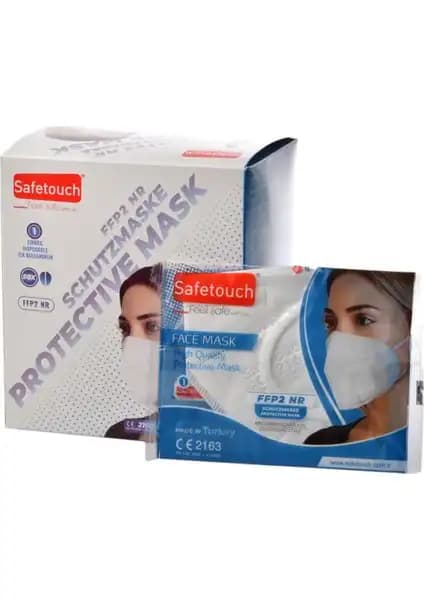 Safetouch N95 FFP2 Maske: Yüksek Filtrasyon ve Ergonomik Tasarım ile Güvenlik