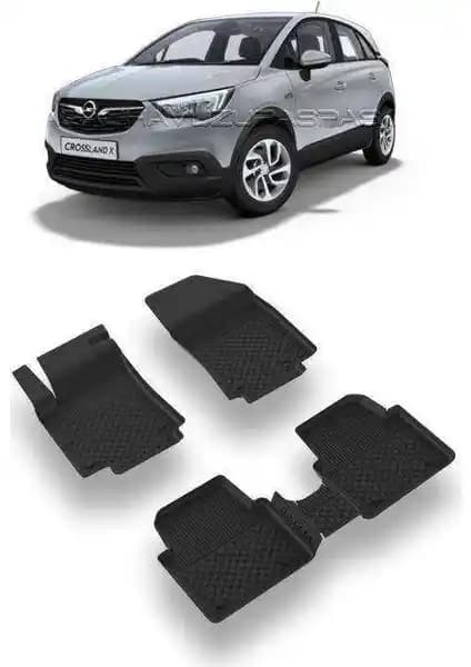 Sahler Opel Crossland X 2017 ve Sonrası İçin Dayanıklı Hava Yapısı Paspasları