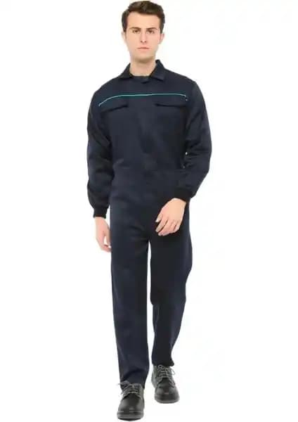 Şensel İş Tulumu Eko Lacivert Dayanıklı ve Konforlu İş Kıyafeti Seçenekleri