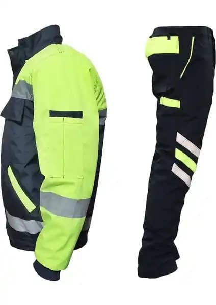 Ssm Sesam Grup Soğuk Hava İş Mont Takımı Güvenlik ve Dayanıklılık İçin Tasarlandı