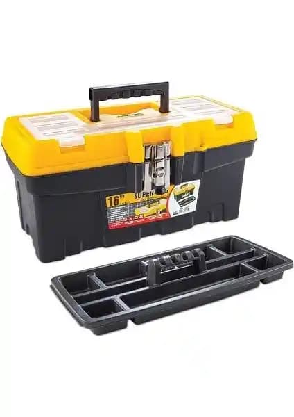 Super-Bag 16'' Metal Kilitli Takım Çantası Güvenli ve Dayanıklı Saklama Çözümü