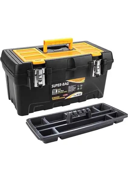 Super-Bag 19'' Metal Kilitli Takım Çantası Asr5029 Güvenli ve Dayanıklı Taşıma Çözümü