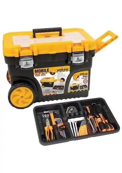 Super-Bag ASR-2011 Mobil Tekerlekli Takım Çantası: Dayanıklı ve Kullanışlı Taşıma Çözümü