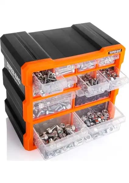 Super-Bag ASR-6007 Monoblok Organizer: Çok Fonksiyonlu ve Duvara Asılabilir Depolama Çözümü