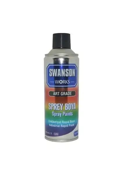 Swanson Btc Siyah Sprey Boya 400 ml: Yüksek Kalite ve Pratik Kullanım Özellikleri