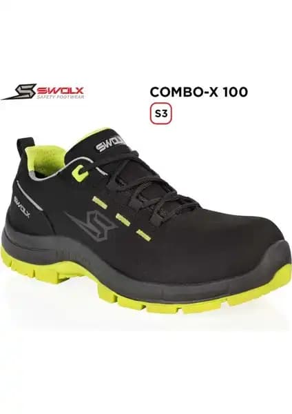 Swolx İş Ayakkabısı Combo-X 100 S3 Güvenlik ve Konfor Sunan Dayanıklı Çalışma Ayakkabısı