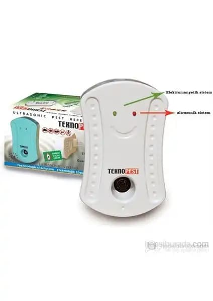 Teknopest Ultrasonik Fare ve Haşere Kovucu: Güçlü ve Şık Modern Koruma Çözümü