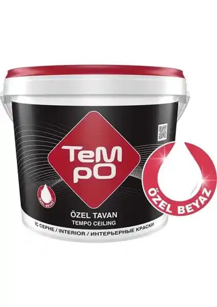 Tempo Özel Tavan Boyası 3.5kg: Yüksek Kapama Gücü ve Dayanıklılık Sağlayan İç Mekan Boyası