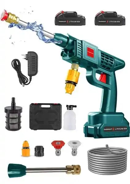 Thomax Şarjlı ve Yüksek Basınçlı Oto Yıkama Makinesi: Pratik ve Güçlü Temizlik Çözümü