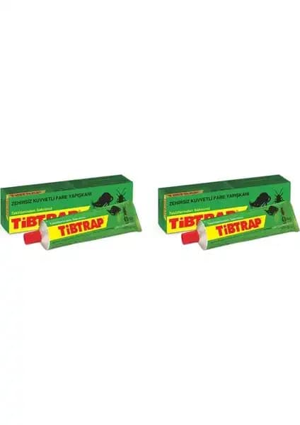 Tibtrap Zehirsiz Fare Yapışkan Tüp 125 ml 2'li: Güvenli ve Etkili Fare Kontrolü Çözümü