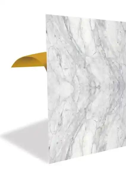 Tink Kendinden Yapışkanlı Gri Ağ Mermer Desenli PVC Panel Özellikleri ve Kullanım İpuçları
