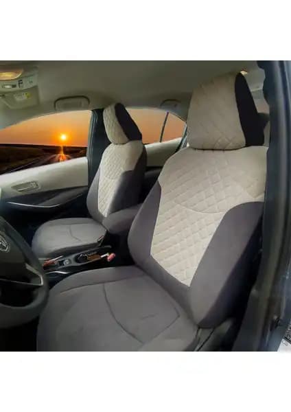 Toyota Corolla 2019 ve Sonrası Modeller İçin Özel Tay Tüyü Oto Koltuk Kılıfı