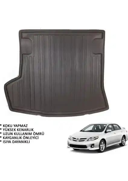 Toyota Corolla Sedan 2007-2012 İçin Dayanıklı 3D Bagaj Havuzu Üreticisi Carx