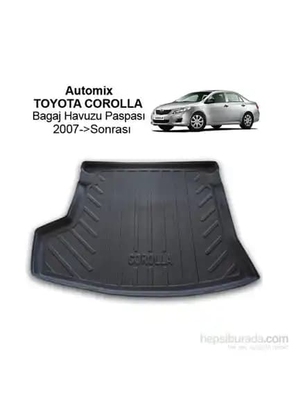 Toyota Corolla Sedan 2007-2013 İçin Automix Bagaj Havuzu Ürün İncelemesi ve Özellikleri